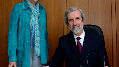 Ministerpräsidentin Kraft empfängt den italienischen Botschafter, Elio Menzione, zum Antrittsbesuch, 16.05.2013