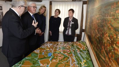 Besuch von Bundespräsident Dr. Frank-Walter Steinmeier beim Jubiläums-Gottesdienst der von Bodelschwingschen Stiftungen Bethel