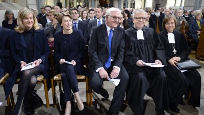 Besuch von Bundespräsident Dr. Frank-Walter Steinmeier beim Jubiläums-Gottesdienst der von Bodelschwingschen Stiftungen Bethel