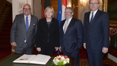 Ministerpräsidentin Hannelore Kraft besucht Luxemburg
