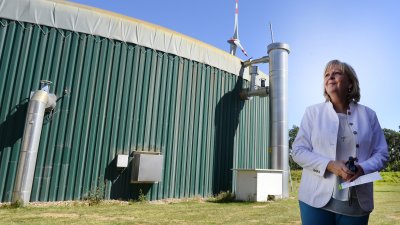 Ministerpräsidentin Hannelore Kraft besucht die Klimakommune Saerbeck