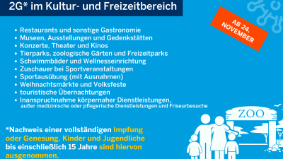 2G* im Kultur- und Freizeitbereich