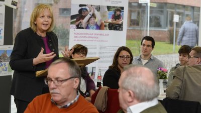 Ministerpräsidentin Kraft besucht Integrationsküche in Nordkirchen