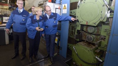 Ministerpräsidentin Kraft bei Hidden Champions Tour im Ruhrgebiet