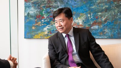 Ministerpräsident Armin Laschet trifft den Botschafter der Volksrepublik China WU Ken