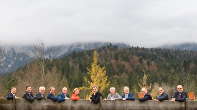 Ministerpräsidentenkonferenz in Elmau