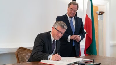 Ministerpräsident Laschet empfängt Botschafter der Ukraine