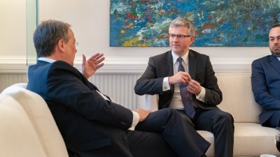 Ministerpräsident Laschet empfängt Botschafter der Ukraine
