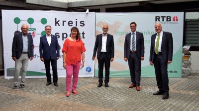 Staatssekretärin Milz mit Mitgliedern des Kreissportbund Rheinisch-Bergischer Kreis e.V.