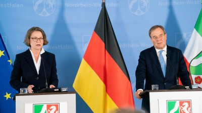 Presse-Briefing zum Wiederaufbau in den Flutgebieten