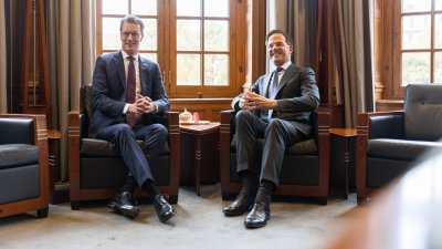 Antrittsbesuch bei Ministerpräsident Mark Rutte
