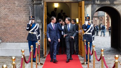 Antrittsbesuch bei Ministerpräsident Mark Rutte