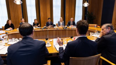 Politische Gespräche mit Klima- und Energieminister Rob Jetten