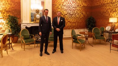 Audienz bei König Willem-Alexander