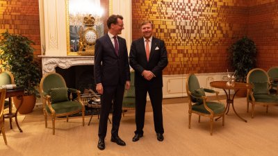 Audienz bei König Willem-Alexander