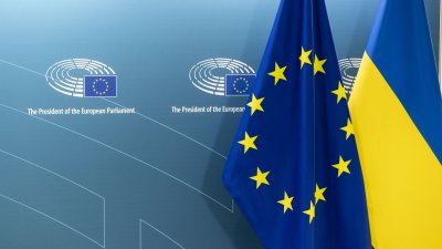 Ministerpräsident Hendrik Wüst trifft die Präsidentin des Europäischen Parlaments Roberta Metsola