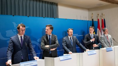 Gespräche und Pressekonferenz zum Benelux-Summit