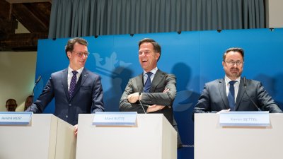 Gespräche und Pressekonferenz zum Benelux-Summit