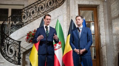 Regierungskonsultationen zwischen der belgischen und der nordrhein-westfälischen Regierung in Brüssel