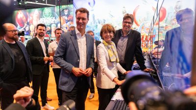 Ministerpräsident Hendrik Wüst eröffnet die gamescom 2022