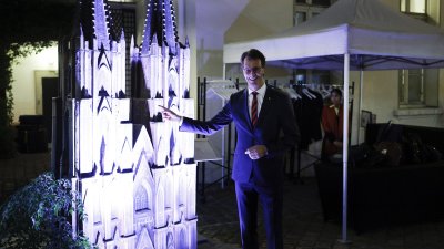 Empfang zum Tag der Deutschen Einheit in der Residenz des Deutschen Botschafters, Dr. Hans-Dieter Lucas