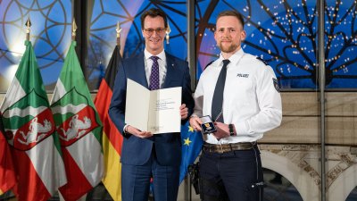 Polizeioberkommissar Arne Renzel aus Mülheim an der Ruhr