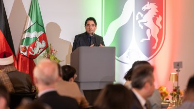 Ministerpräsident Hendrik Wüst lädt zum traditionellen Fastenbrechen in die Staatskanzlei ein