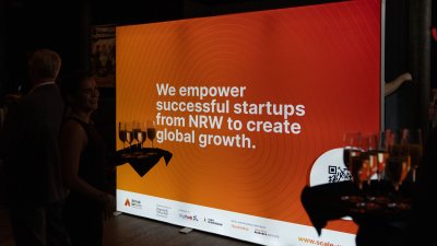 Besuch der Graduation Night Scale-Up NRW