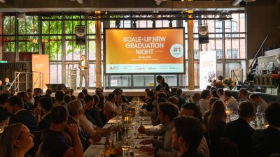 Besuch der Graduation Night Scale-Up NRW