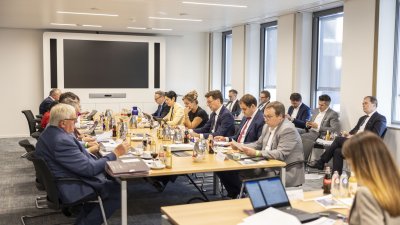 Kabinettsitzung in der Vertretung des Landes Nordrhein-Westfalen bei der Europäischen Union