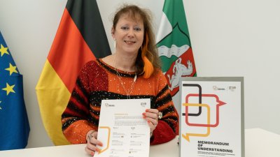Deutschlands Sportland Nummer 1, Nordrhein-Westfalen, unterzeichnet das Memorandum of Understanding des Deutschen Olympischen Sportbundes 