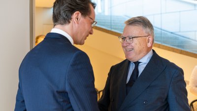 Einigkeit bei Ministerpräsident Wüst und EU-Kommissar Schmit: Unternehmen brauchen mehr denn je Planungssicherheit