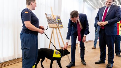 Ministerpräsident Wüst dankt nordrhein-westfälischen Helfern für Erdbebeneinsatz in der Türkei und Syrien