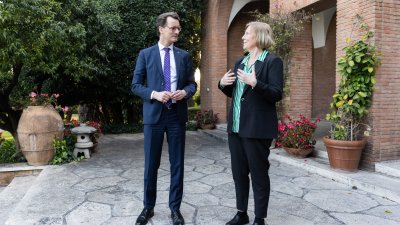 Ministerpräsident Hendrik Wüst reist nach Rom