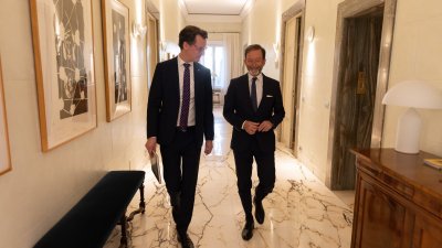 Ministerpräsident Hendrik Wüst reist nach Rom