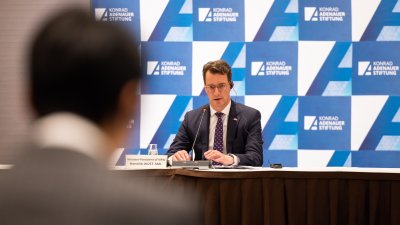 5. Juni 2023 - Ministerpräsident Hendrik Wüst besucht Tokio