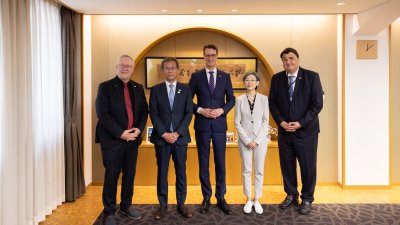 5. Juni 2023 - Ministerpräsident Hendrik Wüst besucht Tokio