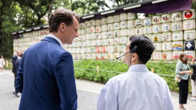 6. Juni 2023 - Ministerpräsident Hendrik Wüst besucht Tokio und Kawasaki
