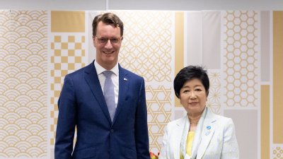 6. Juni 2023 - Ministerpräsident Hendrik Wüst besucht Tokio und Kawasaki