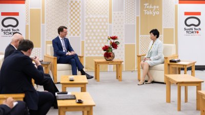 6. Juni 2023 - Ministerpräsident Hendrik Wüst besucht Tokio und Kawasaki
