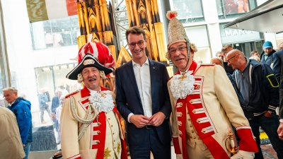 NRW-Landesmeile auf dem Tag der Deutschen Einheit in Hamburg