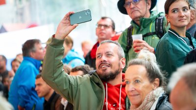 NRW-Landesmeile auf dem Tag der Deutschen Einheit in Hamburg