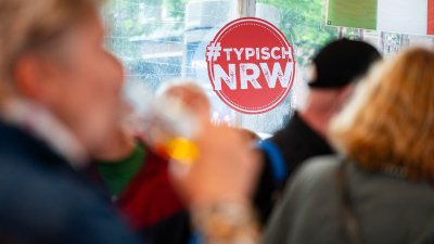 NRW-Landesmeile auf dem Tag der Deutschen Einheit in Hamburg