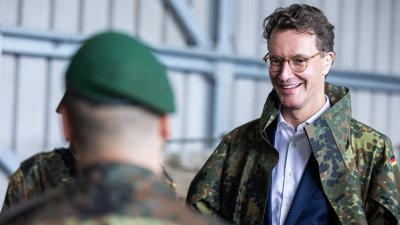 Besuch des deutschen Bundeswehr-Kontingents in Rukla