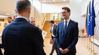 Politisches Gespräch mit der Premierministerin der Republik Litauen, Frau Ingrida Šimonytė