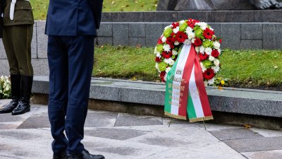 Kranzniederlegung an der Nationalen Gedenkstätte für die Opfer des Kampfes für die Unabhängigkeit