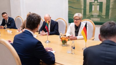 Politisches Gespräch mit der Premierministerin der Republik Litauen, Frau Ingrida Šimonytė