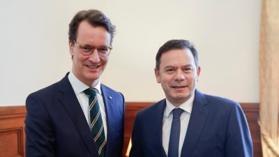 Ministerpräsident Hendrik Wüst trifft Portugals neuen Premierminister Luís Montenegro und Außenminister Paulo Rangel in Lissabon