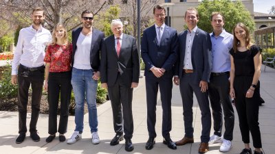 Ministerpräsident Wüst besucht die Stanford University im Süden von San Francisco