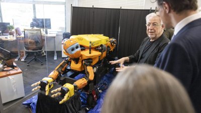 Ministerpräsident Wüst besucht die Stanford University im Süden von San Francisco